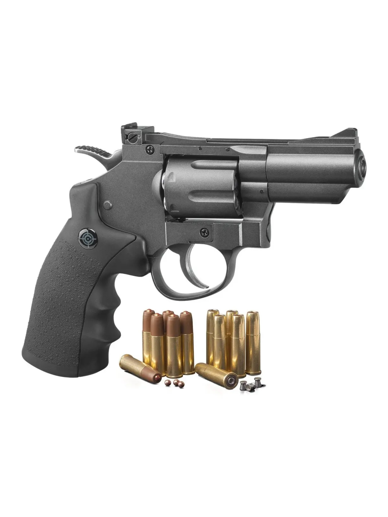 Revolver De Balines Y Diabolos Crosman SNR357 Full Metal 4.5mm - Imagen 6