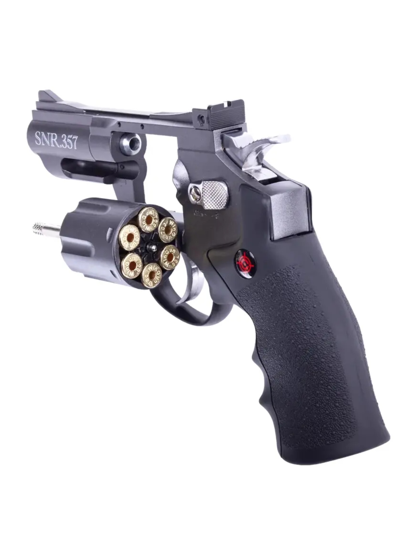 Revolver De Balines Y Diabolos Crosman SNR357 Full Metal 4.5mm - Imagen 3